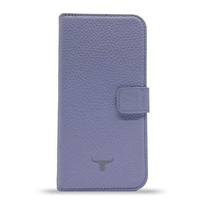 Dutchic iPhone 13 Pro MAX Uitneembare leren hoesje - Lila / Paars